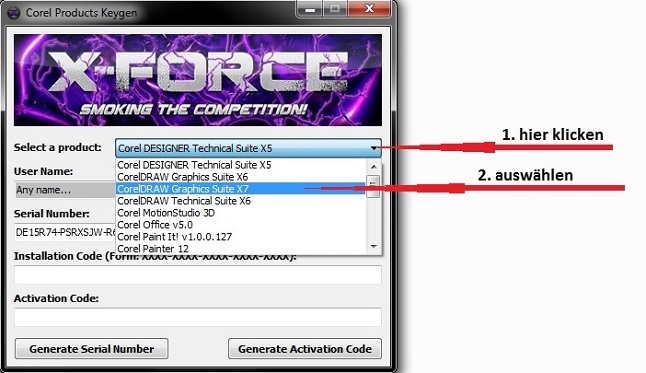x force keygen software free download for coreldraw